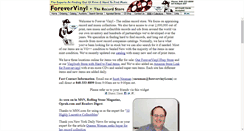 Desktop Screenshot of forevervinyl.com